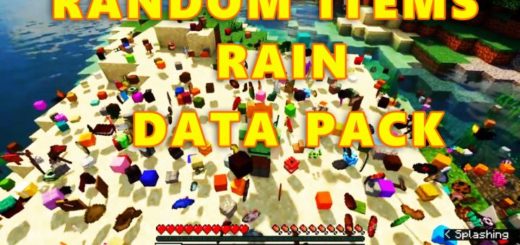 Random Items rain Data 1.18