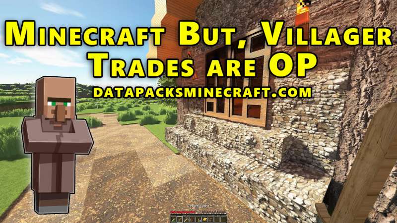 Minecraft But Villager Trades are OP 1.19.4