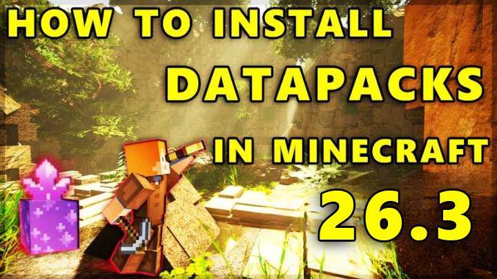 How to Install Data Packs in Minecraft 26.3
