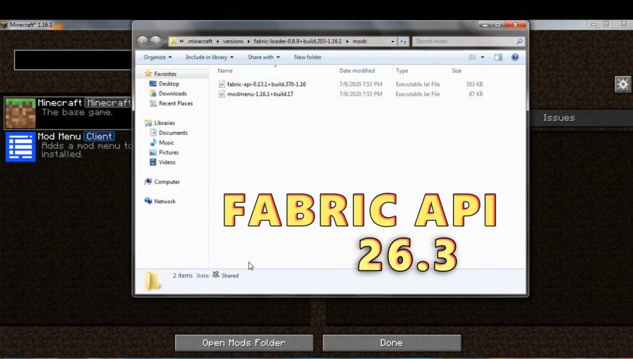 Fabric API 26.3