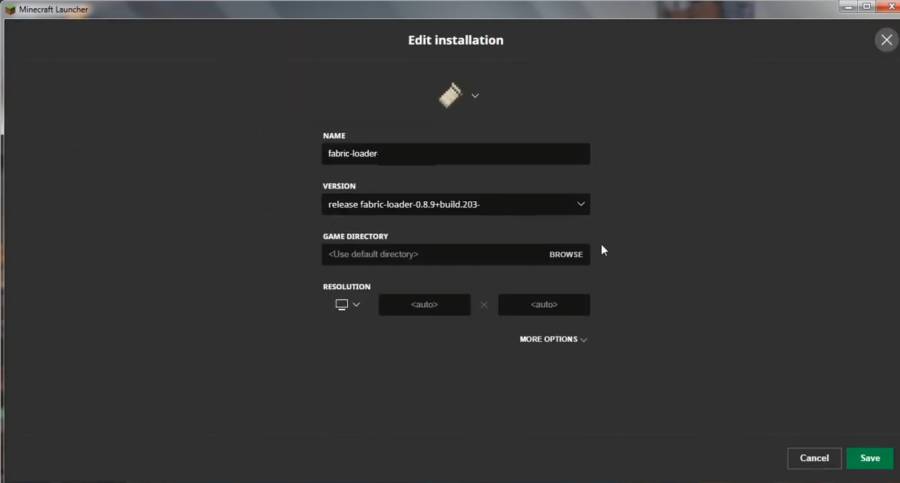Fabric API Installation