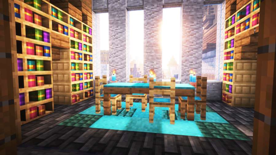 Tables & Chairs 2 Bookshelf